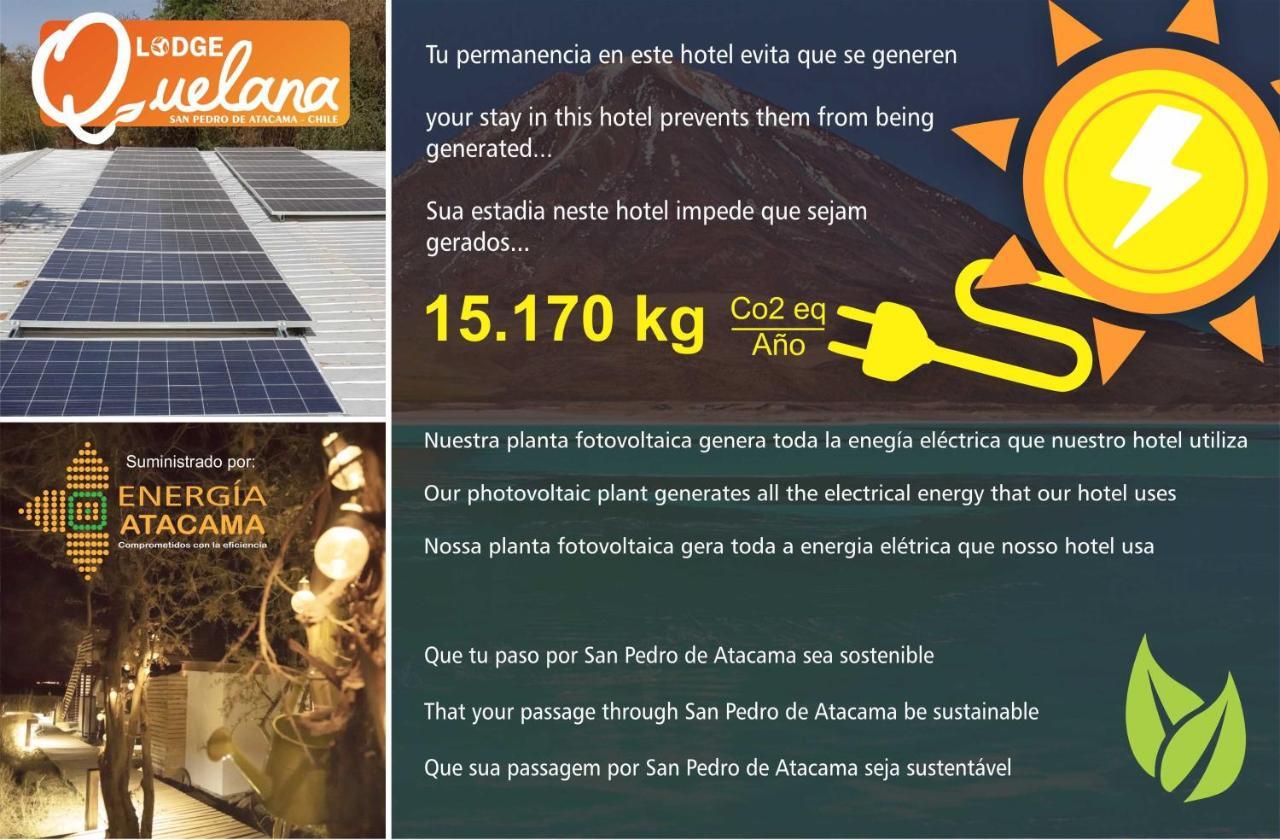 Lodge Quelana San Pedro de Atacama Eksteriør billede